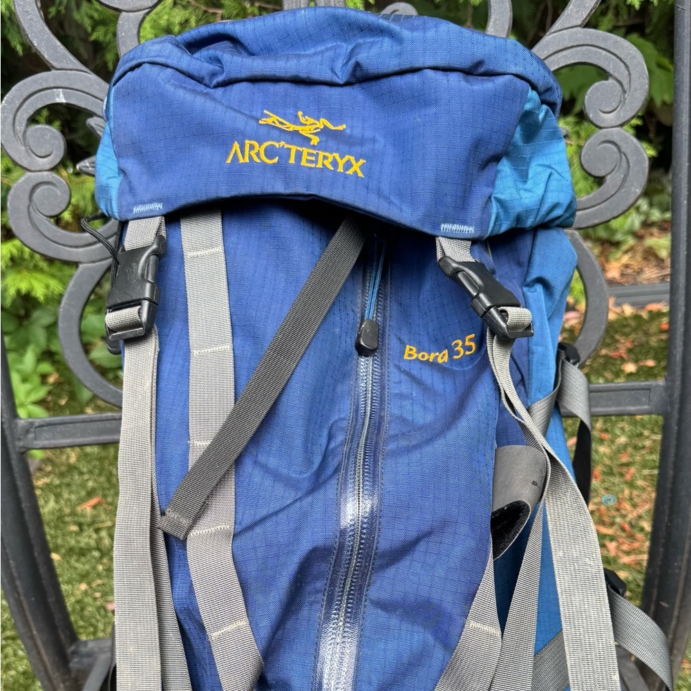 Arc'teryx Blue and Gray Technical Backpack